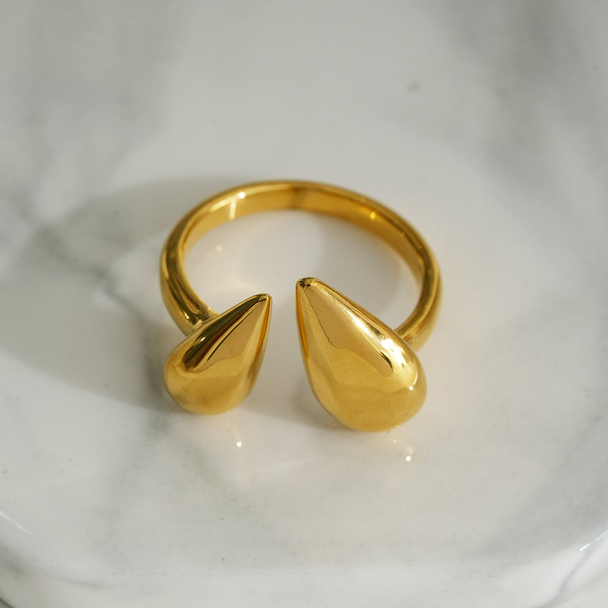 Bague Drip Shine Dorée/argenté