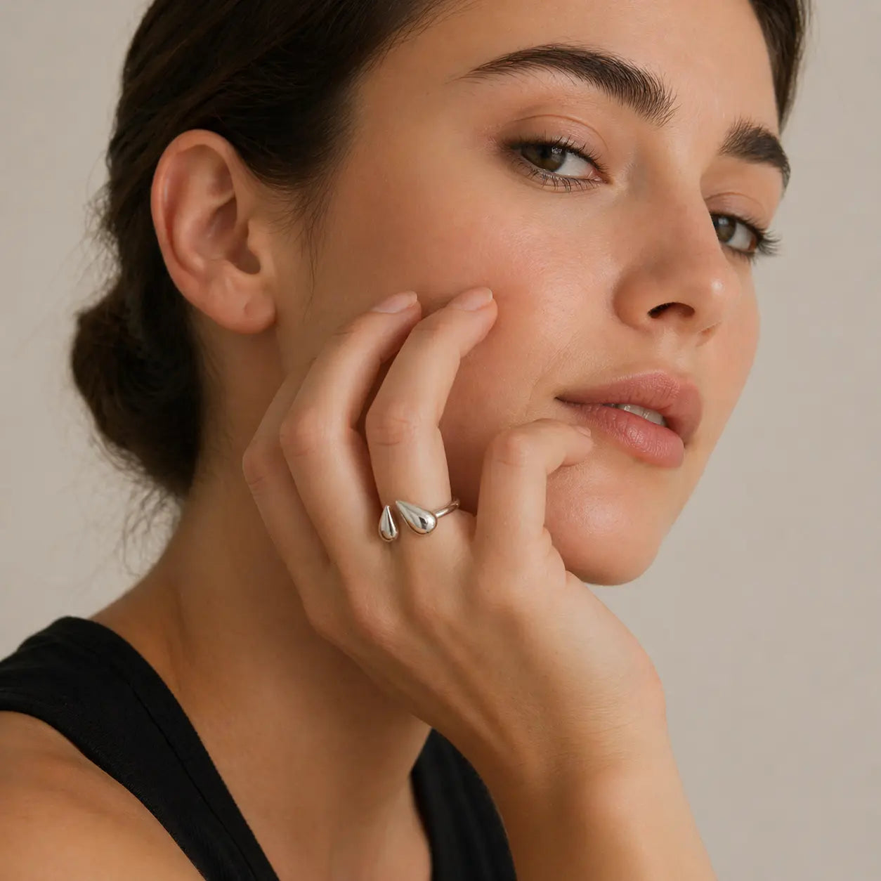 Bague Drip Shine Dorée/argenté